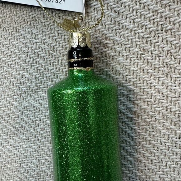 GIN Liquor Bottle Christmas Tree Ornament NWT Holiday Decor Gift - Picture 6 of 7
